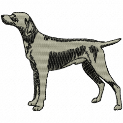 Dogs Embroidery Design 7